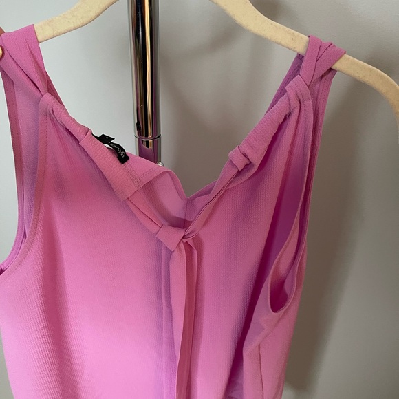 Gibsonlook size small tie neck blouse - Picture 4 of 5